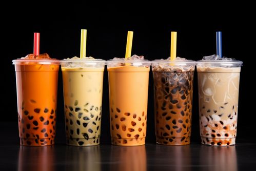 品味醇香，定格美好 珍珠奶茶攝影廣告素材